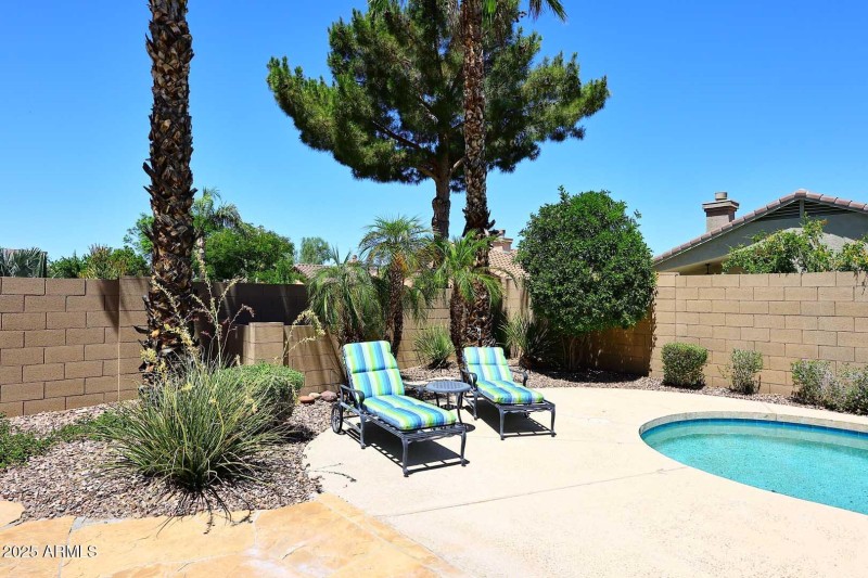 Pool Lounge Area