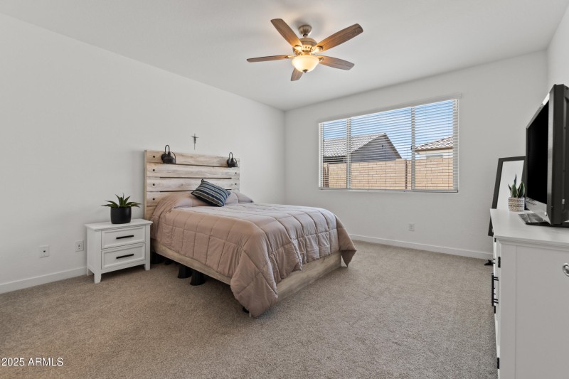 Primary Bedroom Poinsettia