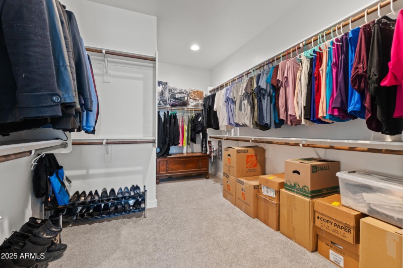 HUGE Primary Closet