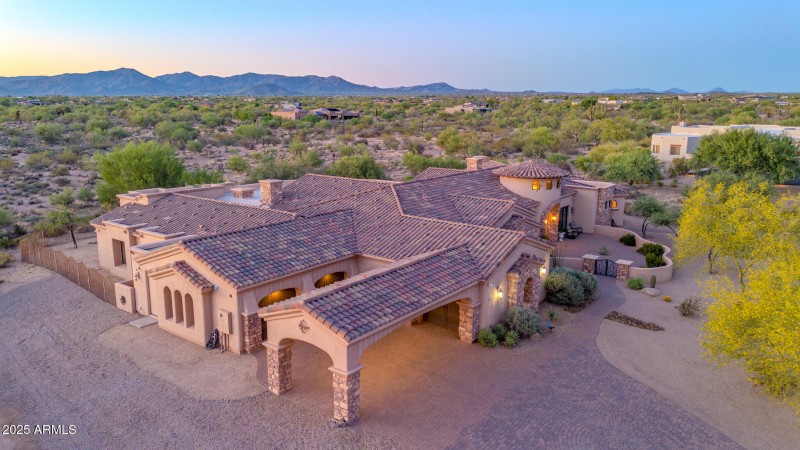 8024 E Lone Mountain Rd Drone Twilight-4