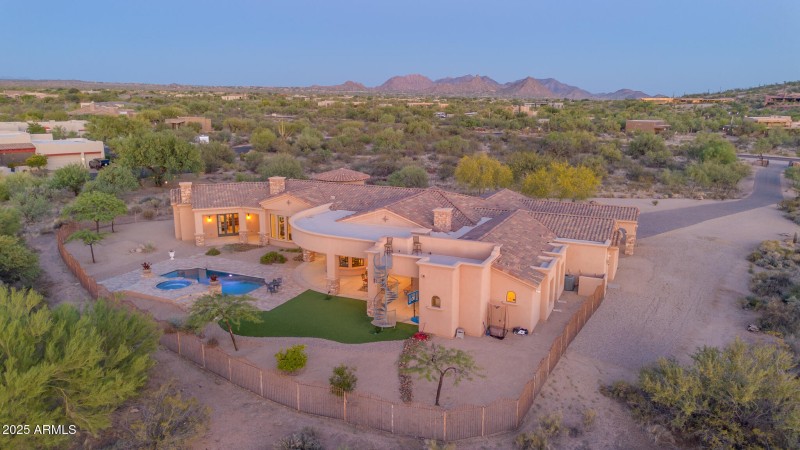 8024 E Lone Mountain Rd Drone Twilight-5