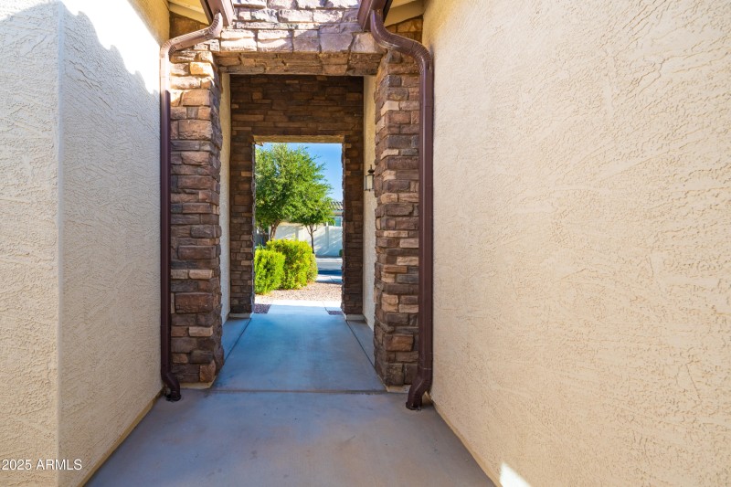 courtyard entrance