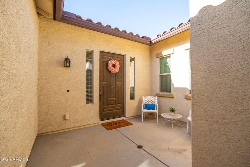 courtyard entrance