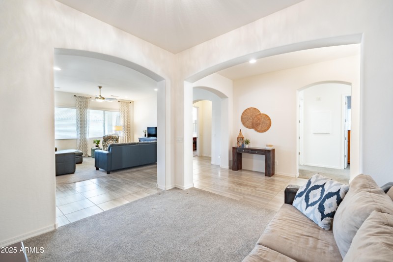 formal dining or bonus room