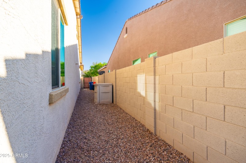 west side yard