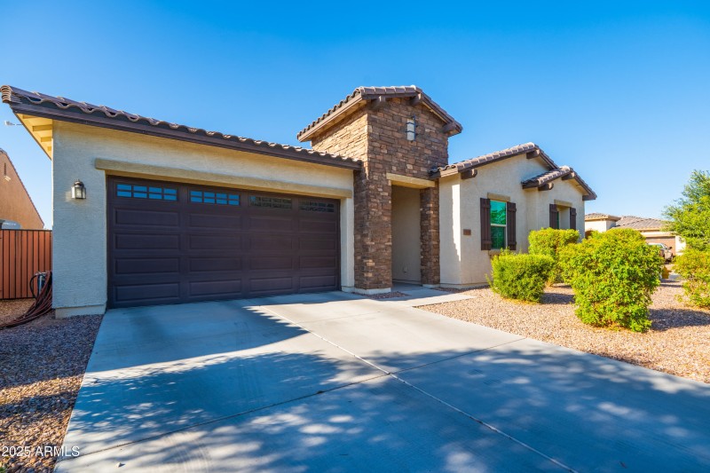 three car garage
