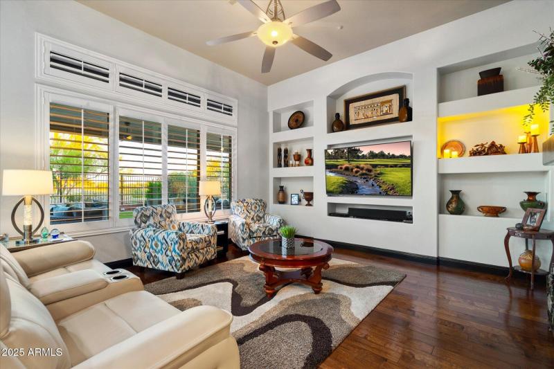 Entertainment Shelving - Living Room