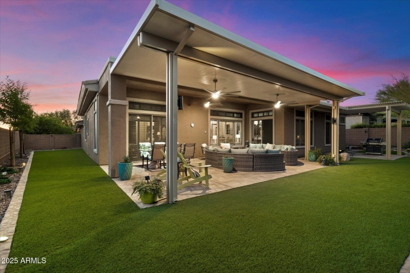 Back Yard - Patio Overlook