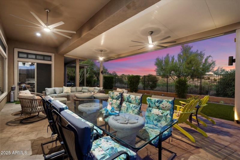 Back Patio - Sunset Views
