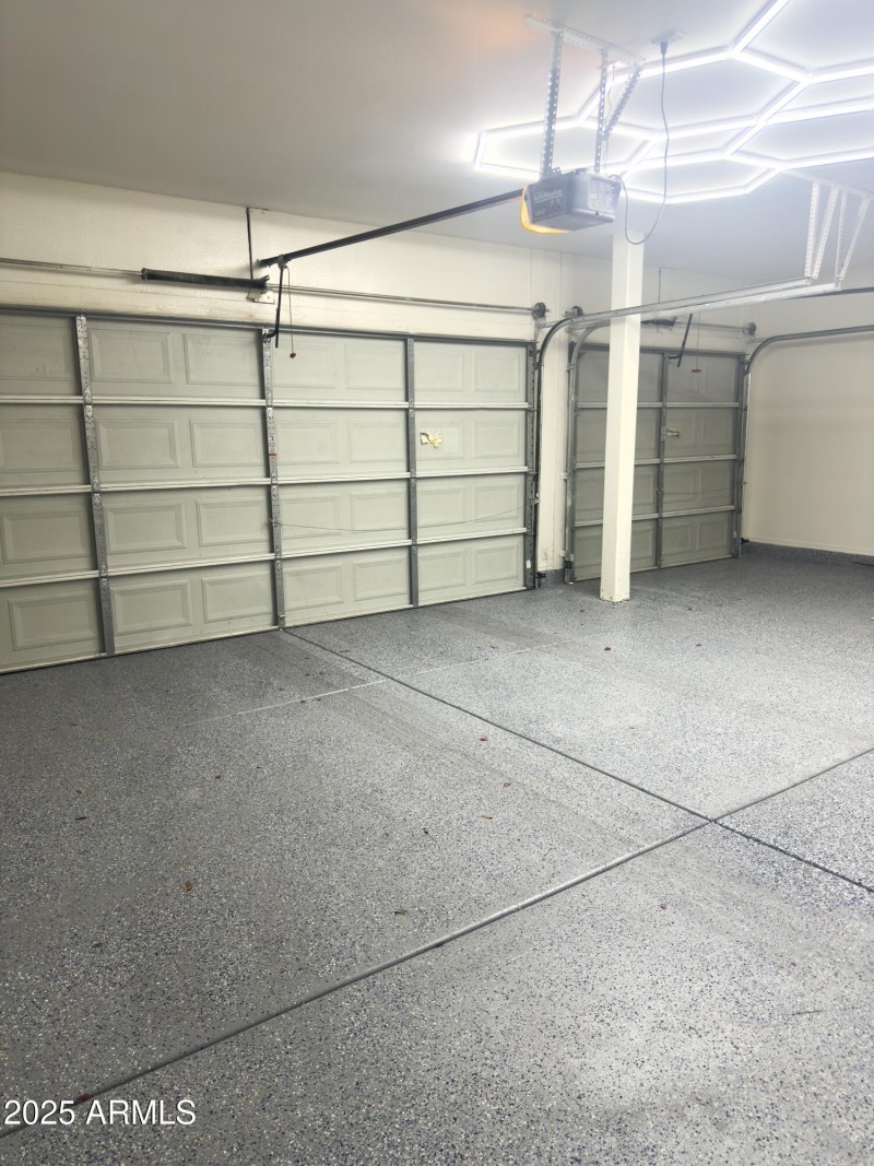 Epoxy floors in 3 car gar