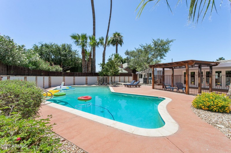 Resort-sized pool