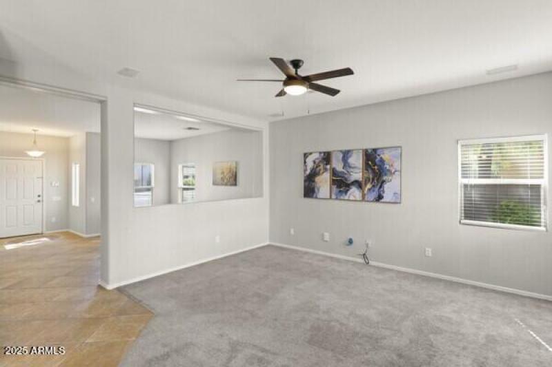 View of Living & Dining Rooms.