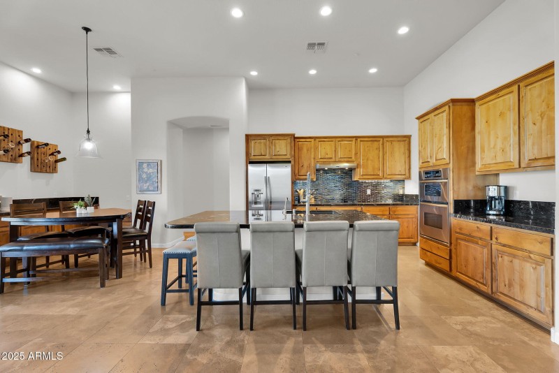Tons of cabinetry & counter space