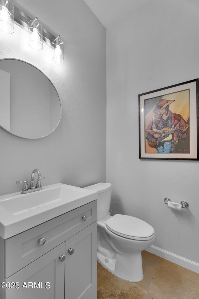 Powder room for guests