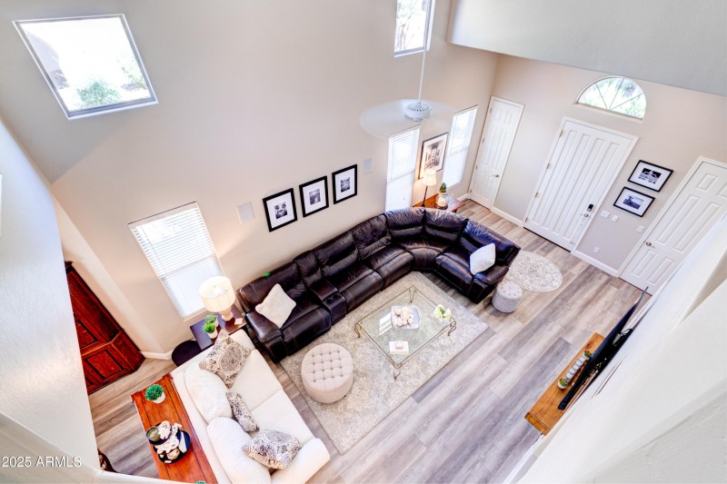 Aerial view from 2nd floor