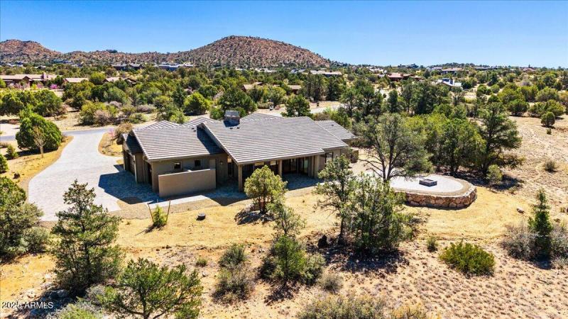 Aerial View Backyard