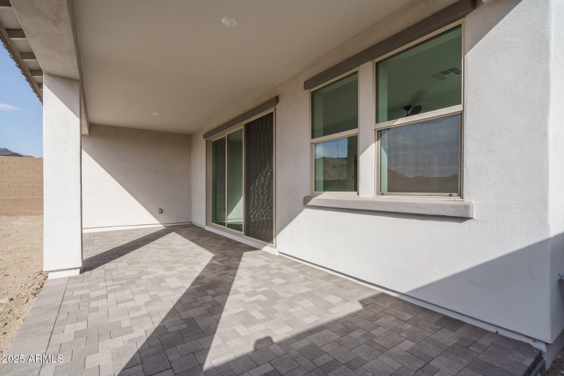 21) BACK PATIO