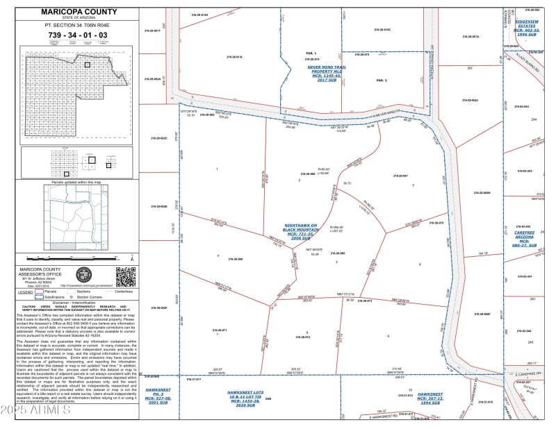 Parcel Map with Lot 6 placement.