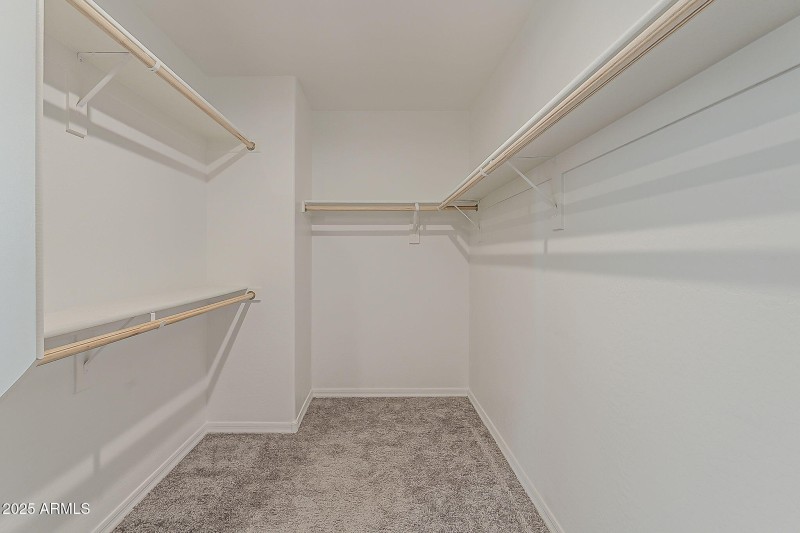 Spacious Walk-In Closet