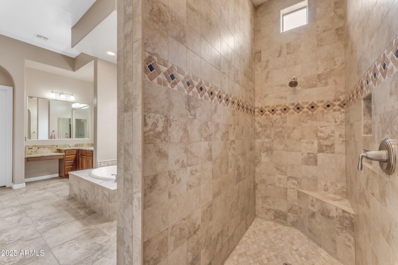 Master Walk-in shower
