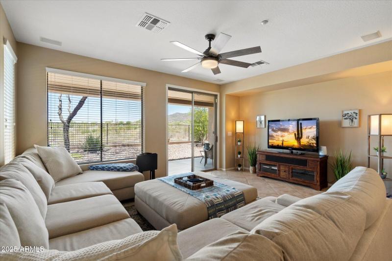 Large Family Room With a View