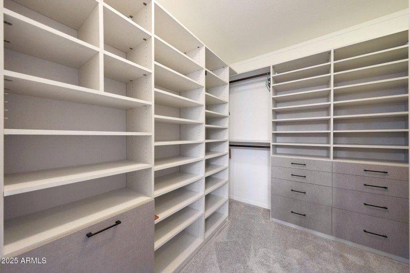 Primary Walk-in Closet