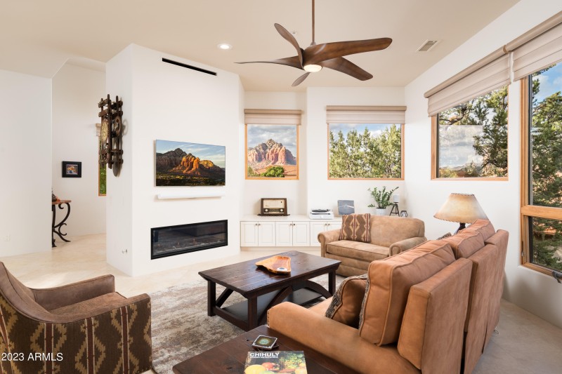 New Modern Gas Fireplace