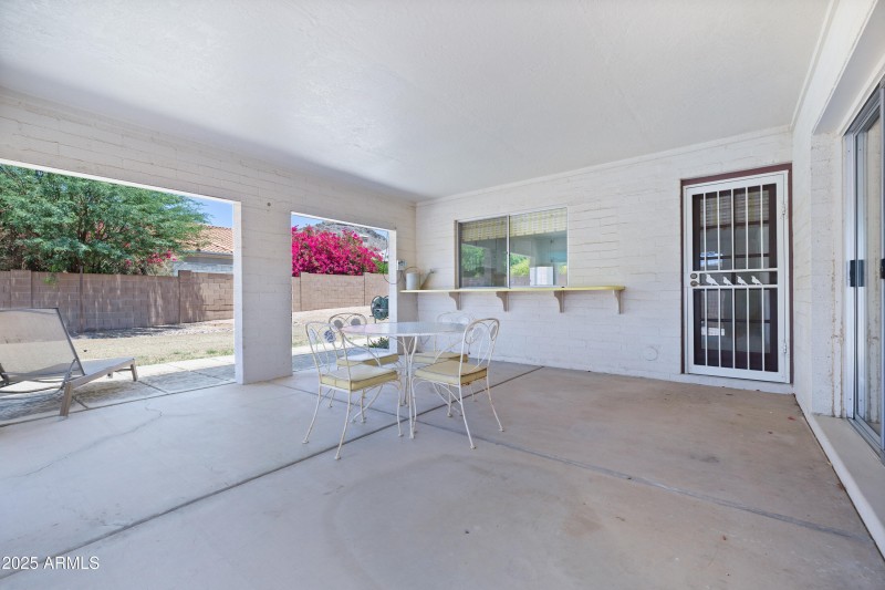 Covered Patio