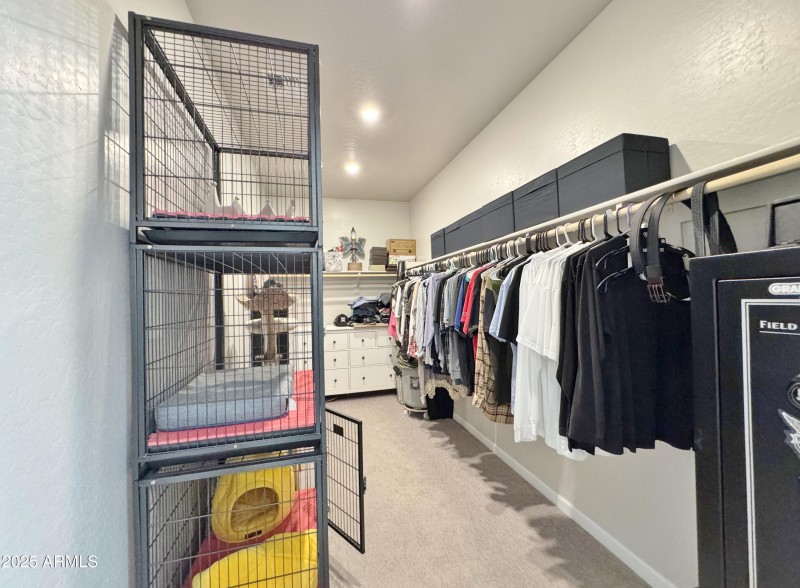 Huge walk in closet