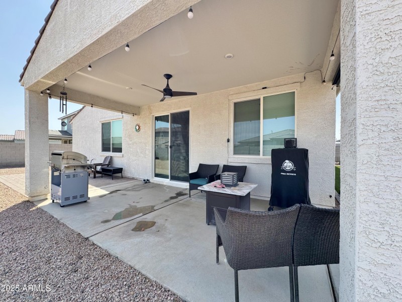 Back patio