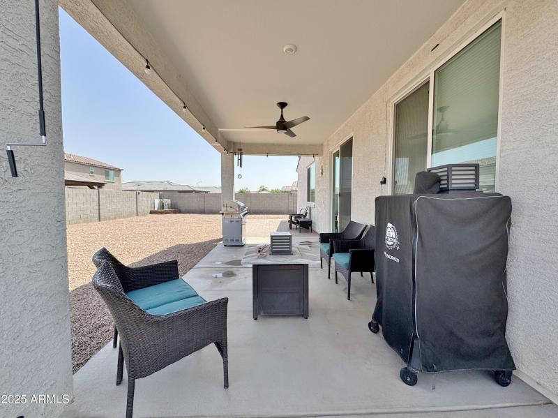 Back patio