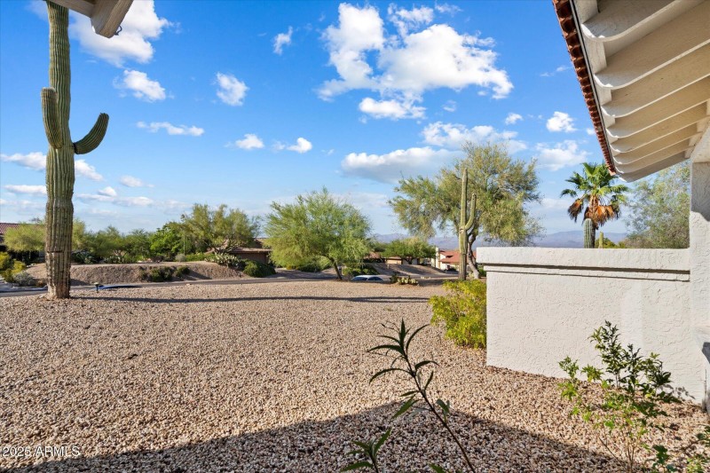 Mountain View from Front Yard