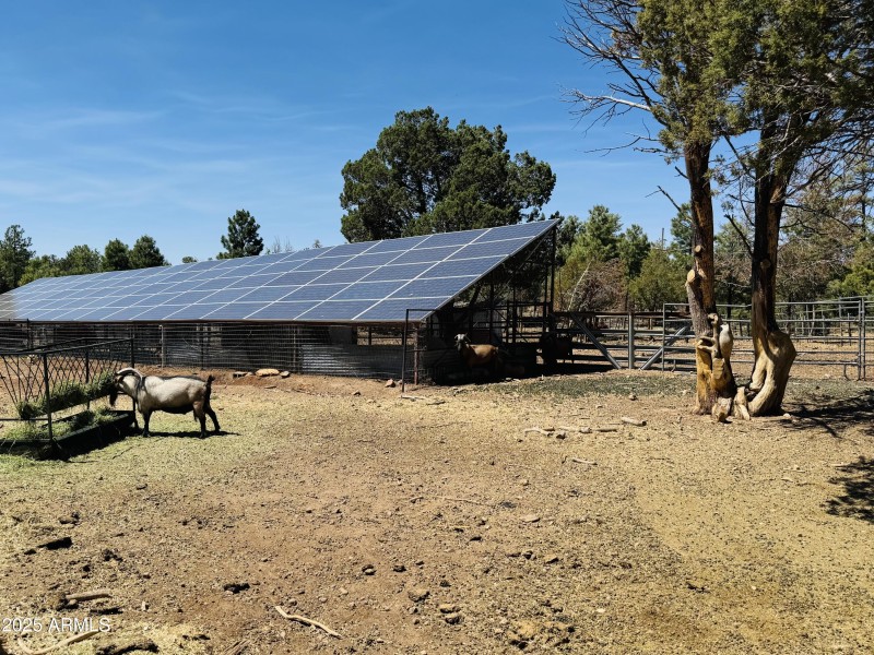 Solar panels (has electricity too)