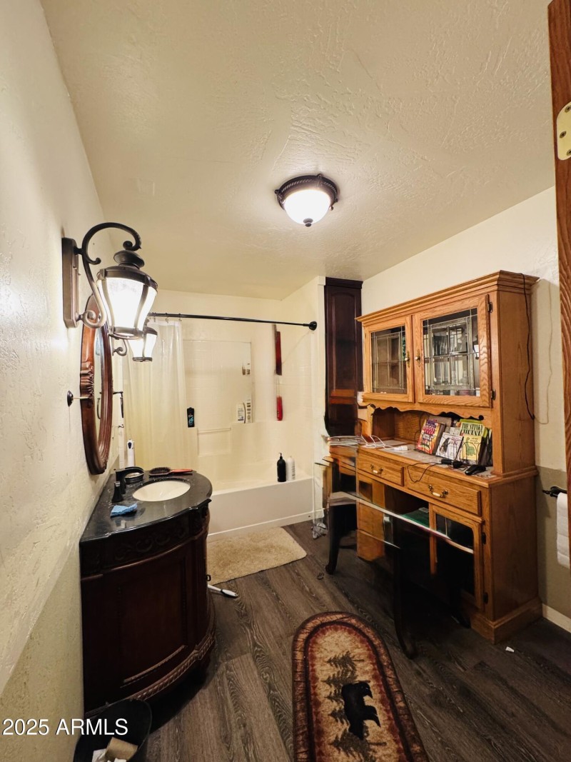 Bath in game room