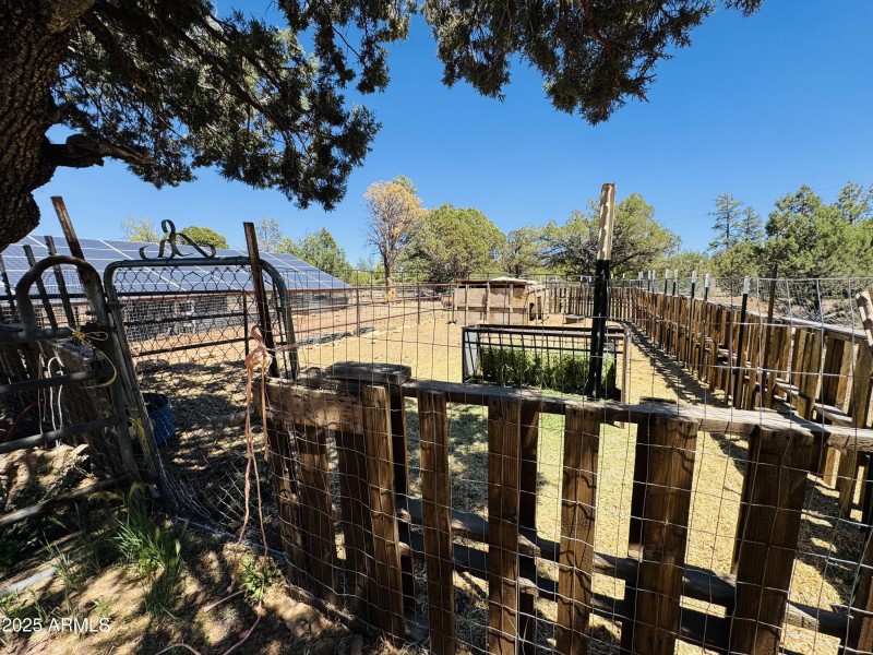 Goat enclosure