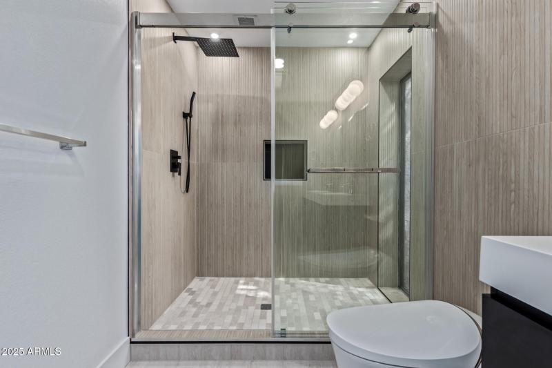 Walk in shower in Master bath