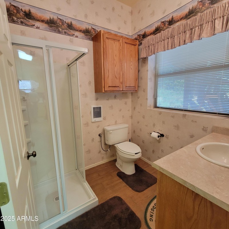 Garage facilities with shower