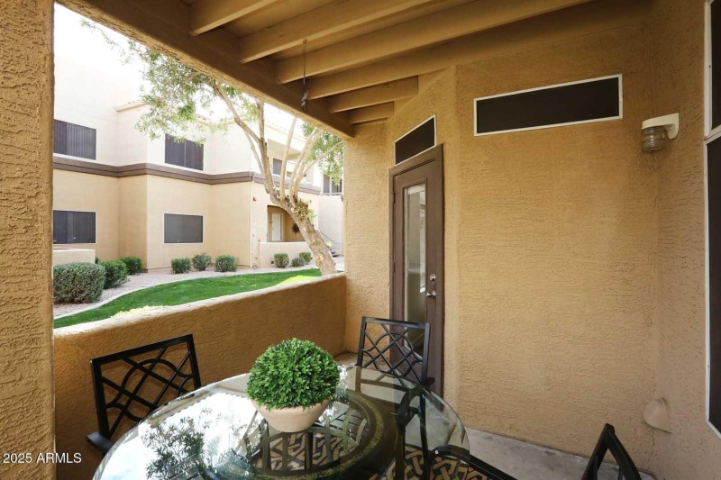 Covered Patio-View