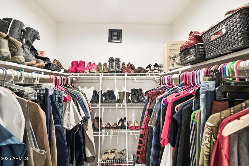 Primary Walk in Closet