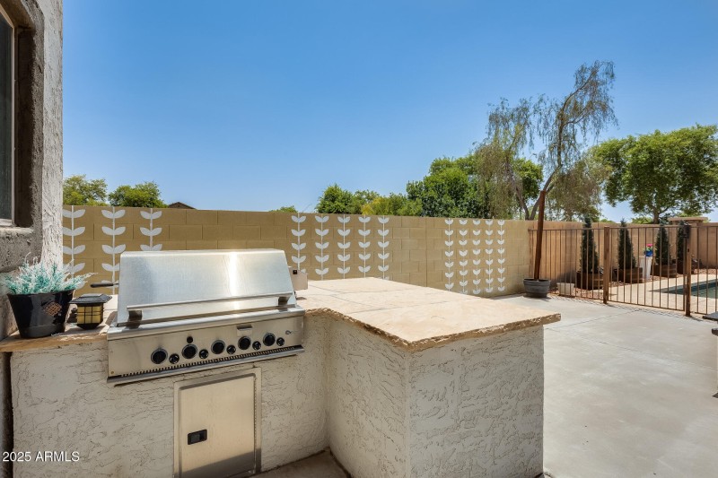 Built-In Barbecue