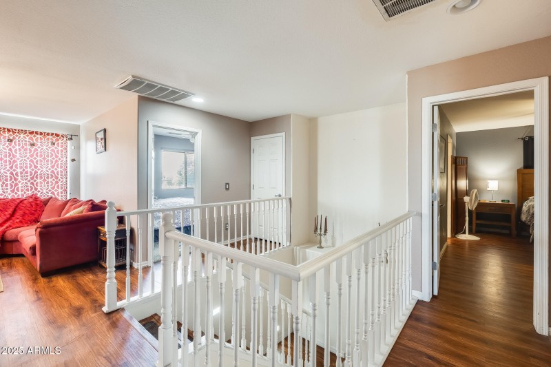 Upstairs view