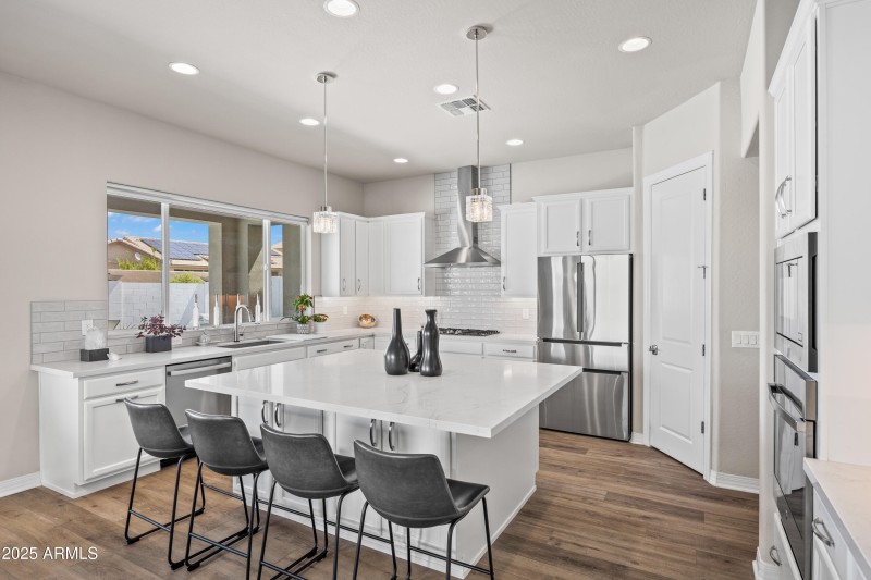 Quartz Kitchen Island