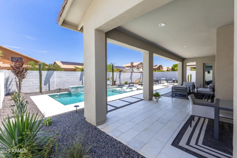 Shaded Patio Retreat