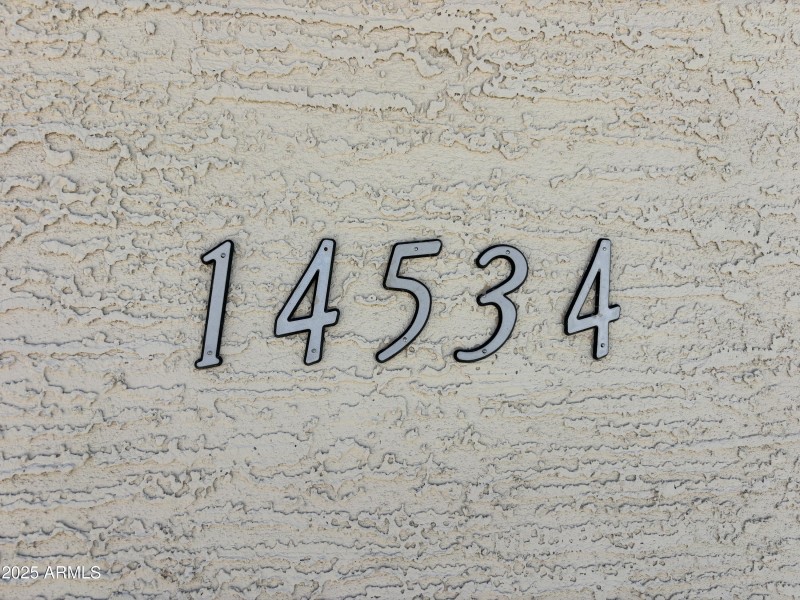 House Number