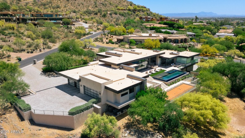 42-backyard aerial view east facing