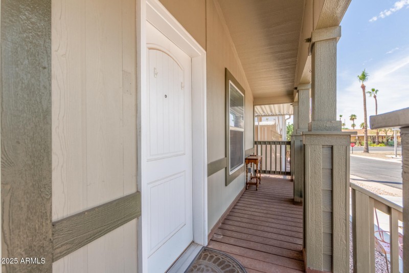 Covered Front Entry