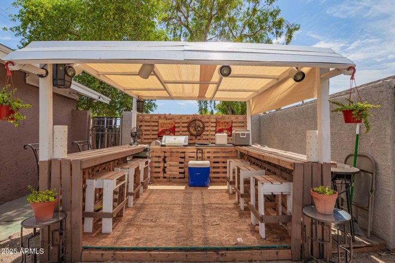 Barbeque area