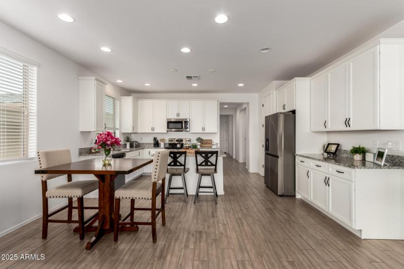 Kitchen and Dining Area