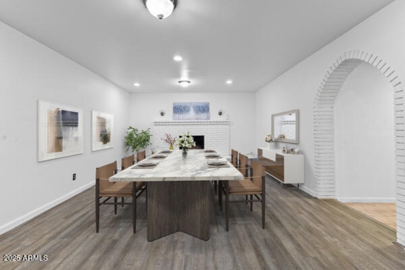 Massive dining area