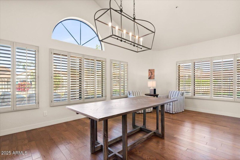 Huge Dining Area Adjacent to the Kitchen